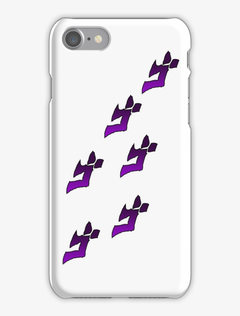 Jojo's Bizarre Adventure Menacing Iphone 7 Snap Case - Jojo's Bizarre Adventure Menacing Png, transparent png #5302611