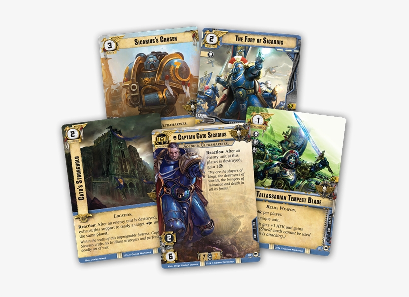 Warhammer 40k Conquest Card Game - Warhammer 40 000 Conquest The Card Game, transparent png #5303087