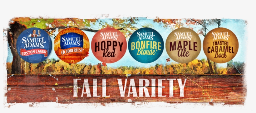 Although It Is Still August The Samuel Adams 2016 Fall - Samuel Adams Boston Lager 330ml, transparent png #5303498