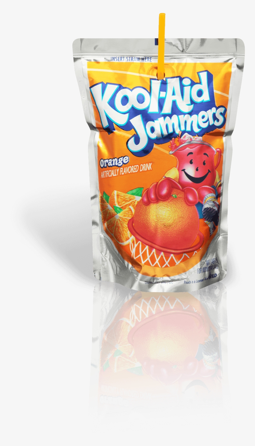 Kool Aid Jammers Orange Flavored Drink 60 Fl Oz Box - Kool Aid Jammers Juice Drink, Kiwi Strawberry - 10, transparent png #5303693