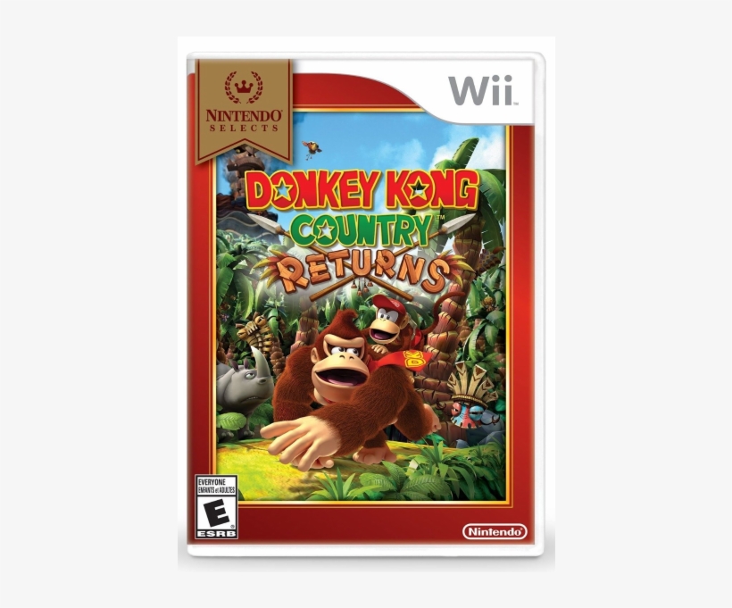 Donkey Kong Country Returns Nintendo Selects, transparent png #5303733