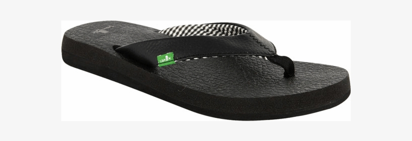 Sanuk Flip Flop Black, transparent png #5303924