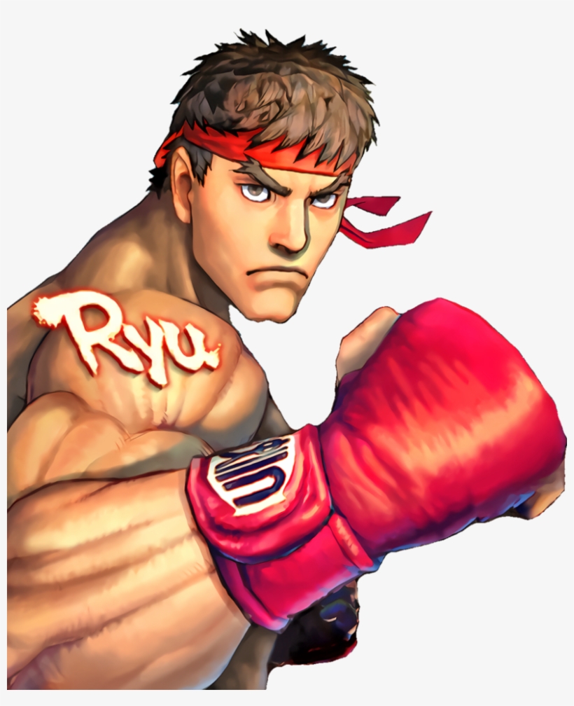 Street Fighter 4 Ryu Png Clip - Street Fighter Iv Pc Ryu Png, transparent png #5304941