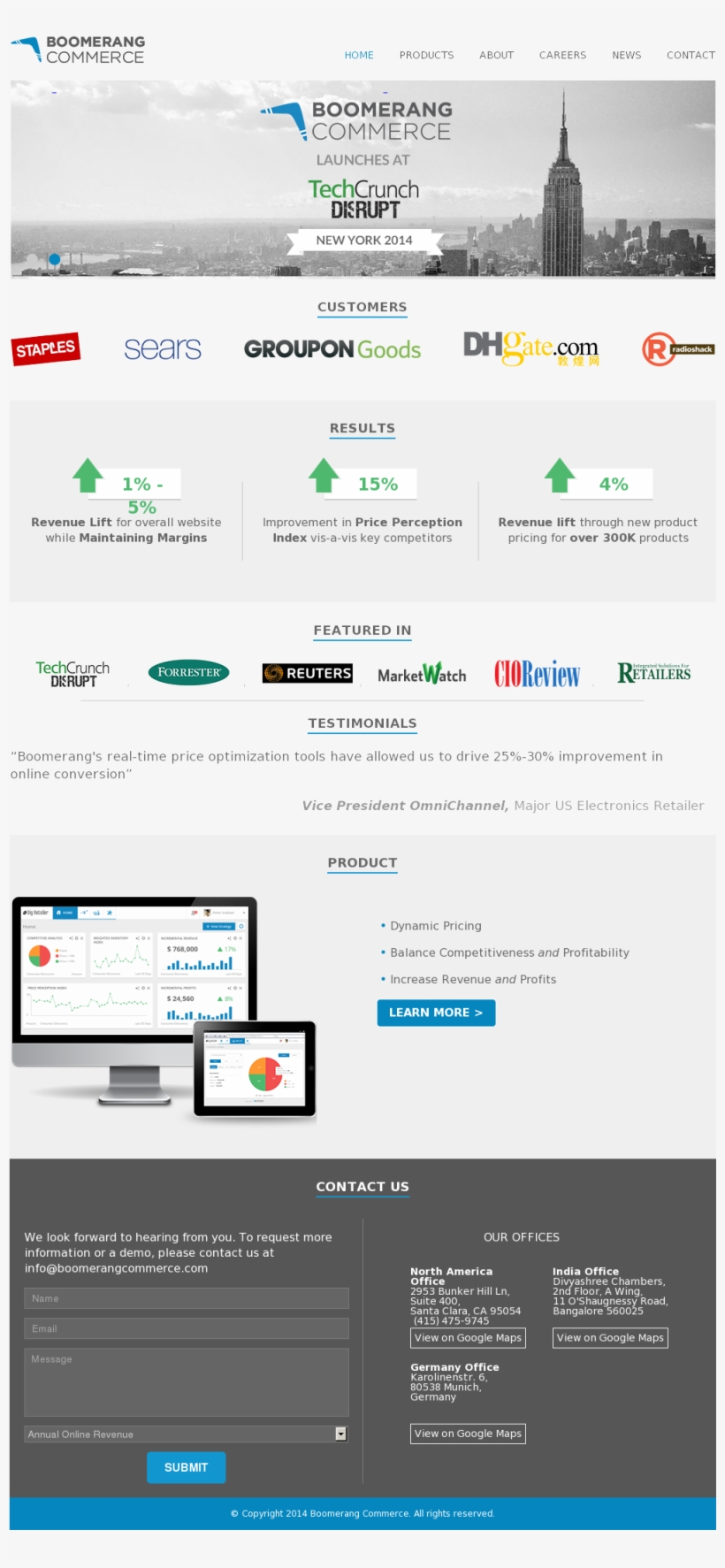 Boomerang Commerce Competitors, Revenue And Employees - New York City, transparent png #5305658
