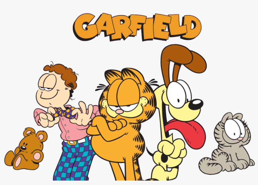 Poster: Poster: Garfield Poster, 36x24in., transparent png #5305941