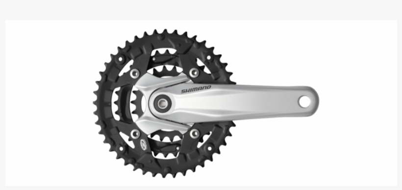 Shimano Hajtómű Alivio Fcm430 175 22/32/44 Ezüst Octalink - Shimano Acera Fc M391, transparent png #5306028