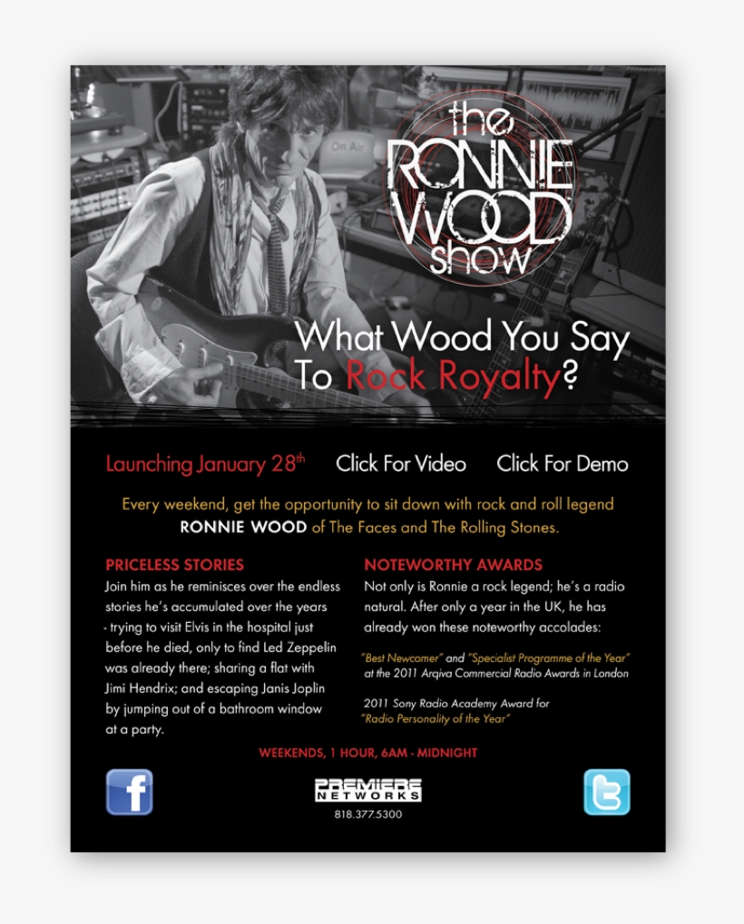 The Ronnie Woods Show, transparent png #5306561