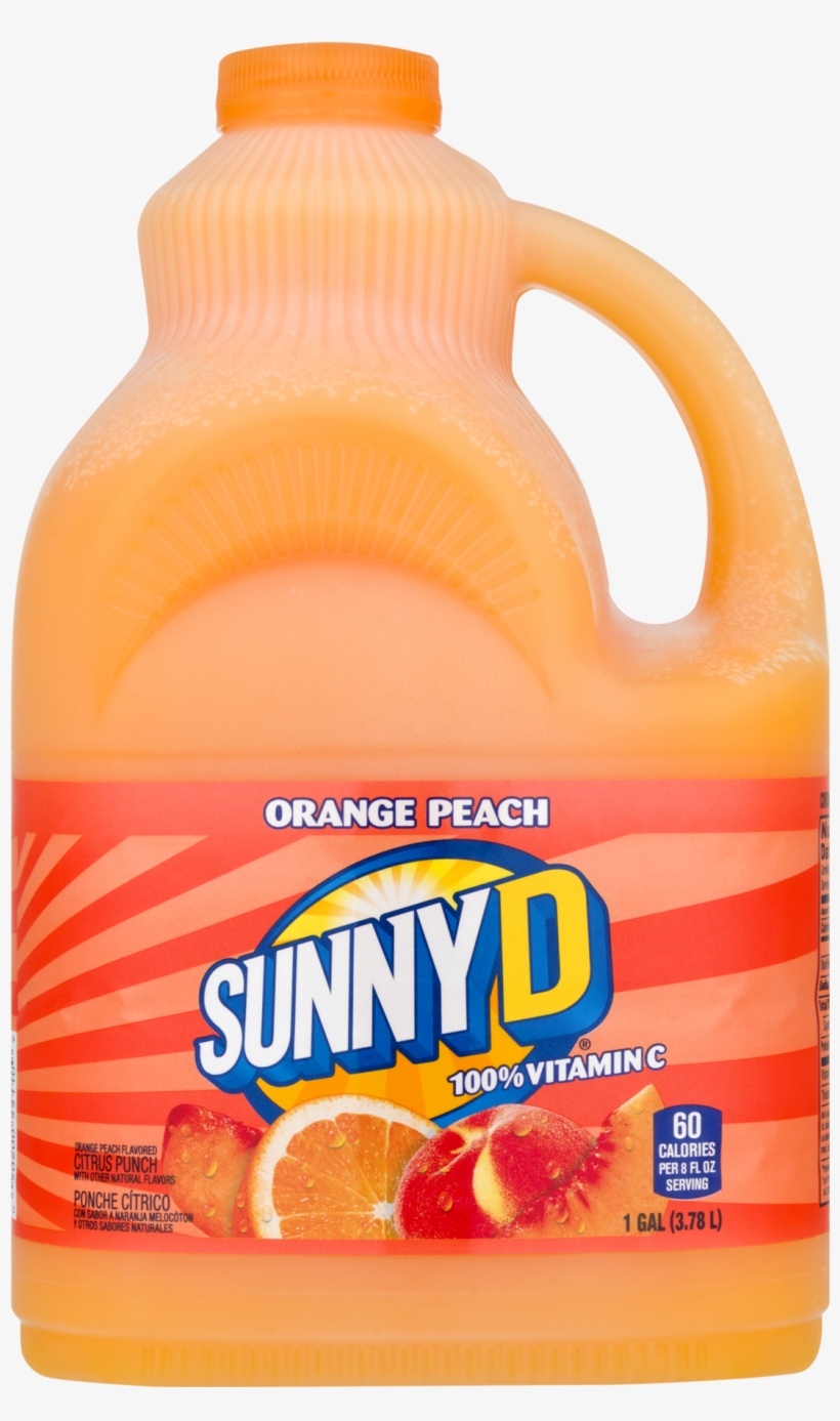 Sunny D Tangy Original Citrus Punch, transparent png #5306562