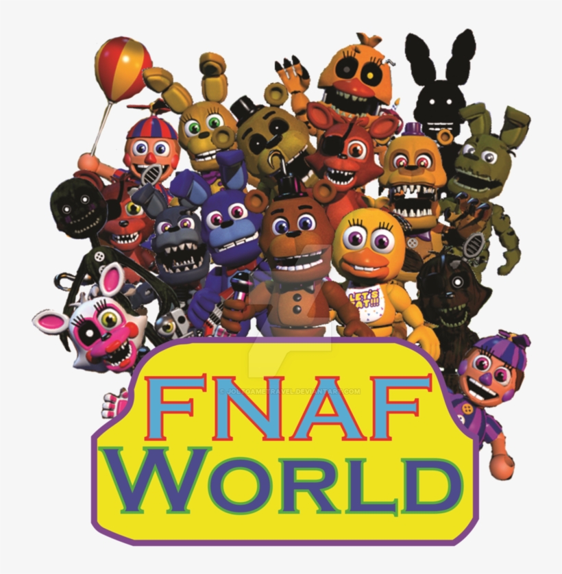 Order The Fnaf Games Best To Worst Fnaf World Logo Png Free Transparent Png Download Pngkey