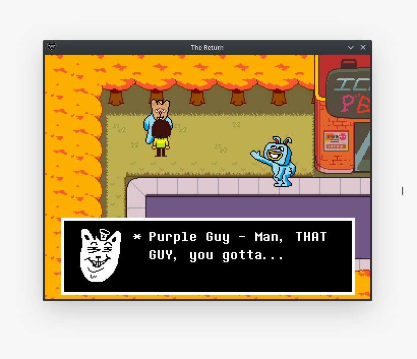 Deltarune's "purple Guy" Is Almost Certainly A Reference - Deltarune Fnaf Reference, transparent png #5308826