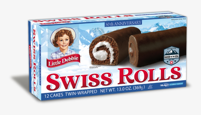 Little Debbie Swiss Rolls 12 Ct, transparent png #5309480