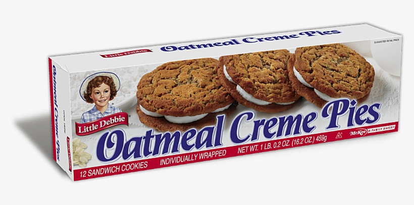 Little Debbie Spokesman Says Biology And Math Present - Oatmeal Cream Pies Box, transparent png #5309524