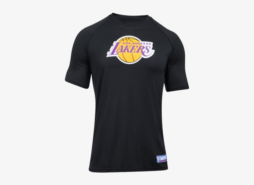 Los Angeles Lakers Primary Logo Tech T-shirt - Angeles Lakers, transparent png #5310239