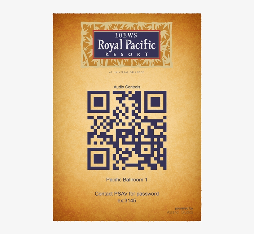 Ascend Studios Loews Royal Pacific Resort Audio / Video, transparent png #5310374