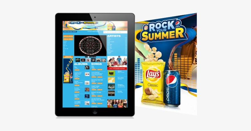 Pepsi Frito Lay Summer Rocks Promotion - Pepsi Summer Promotion, transparent png #5311401