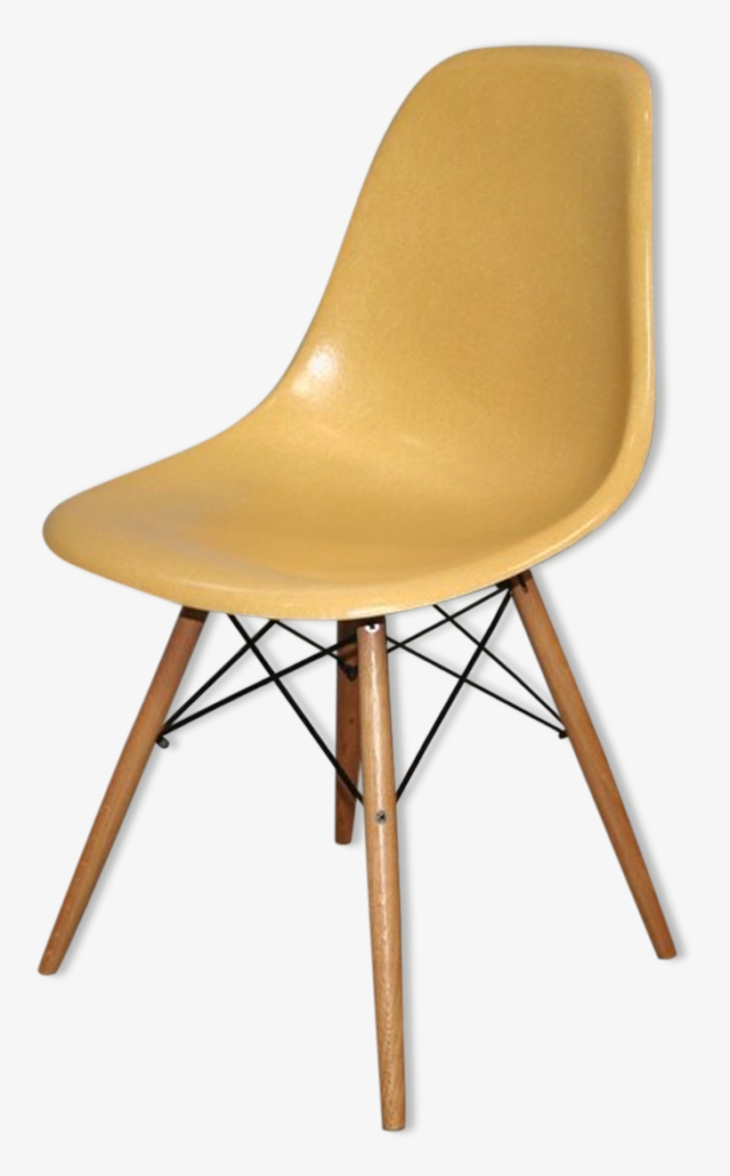 Chair Dsw Eames Herman Miller Vintage - Chair, transparent png #5311676