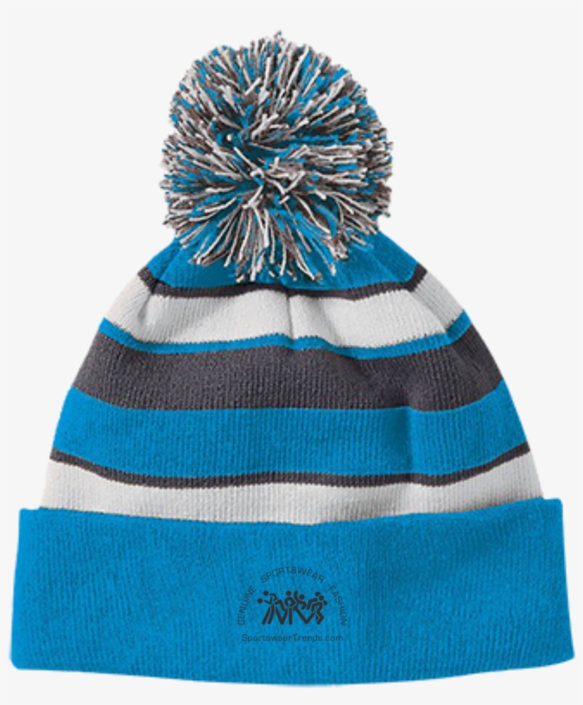 Products - Cummins 223835 Holloway Striped Beanie With Pom, transparent png #5311888