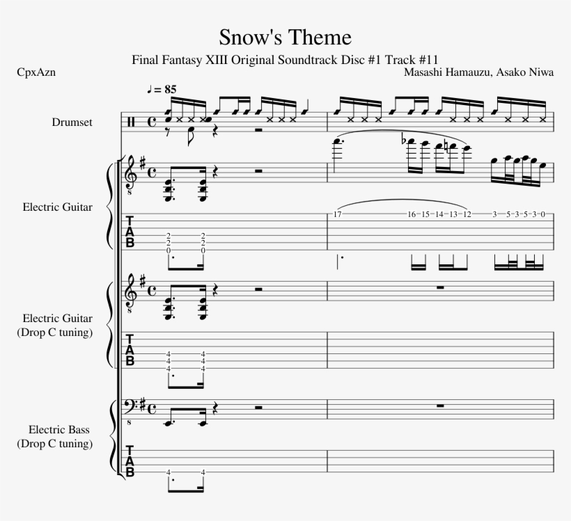 Print - Sheet Music, transparent png #5312924
