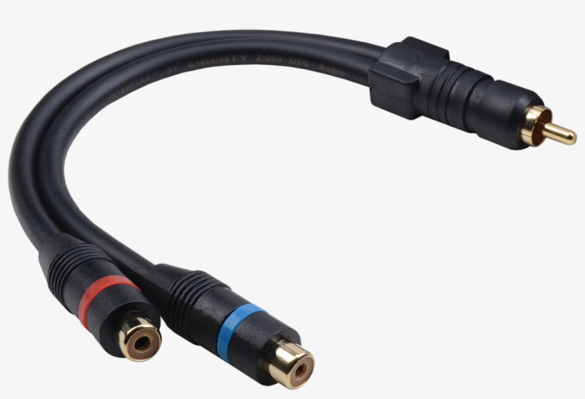 Liberty Z200 Specialty Audio Splitter Cable Rca Male, transparent png #5312970