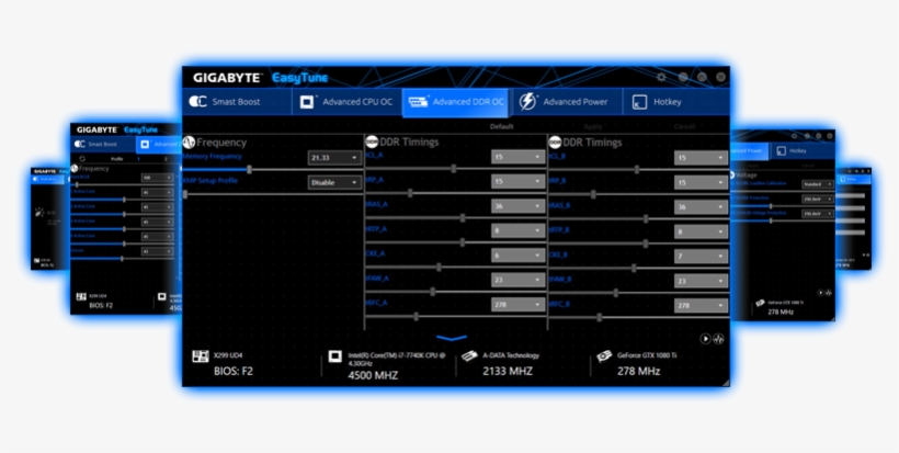 Easytune™ - Gigabyte Z370 Hd3 Bios, transparent png #5313332