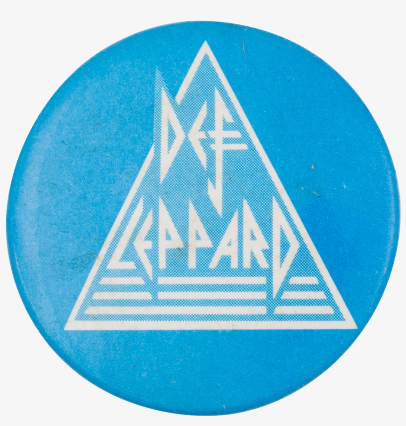 Def Leppard Blue And White, transparent png #5313893