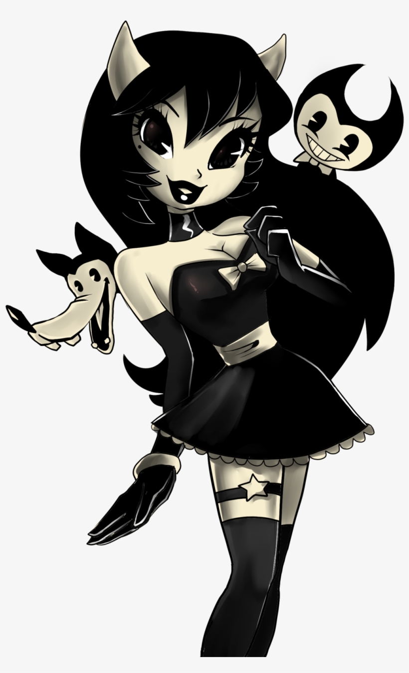 Bendy And The Ink Machine Fanart - Alice Angel Miatriss, transparent png #5313995