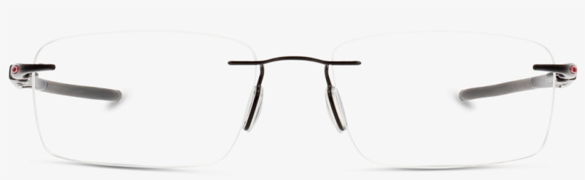 Front View - Eyeglasses Oakley, transparent png #5315502