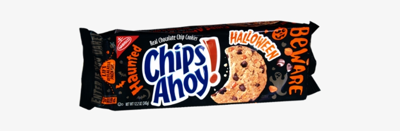 Nabisco Chips Ahoy Halloween Chocolate Chip Cookies - Chips Ahoy Chewy Brownie Cookies, transparent png #5316743