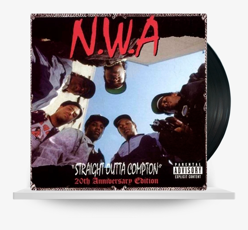 929 Грн - Nwa Straight Outta Compton Vinyl Album, transparent png #5317294