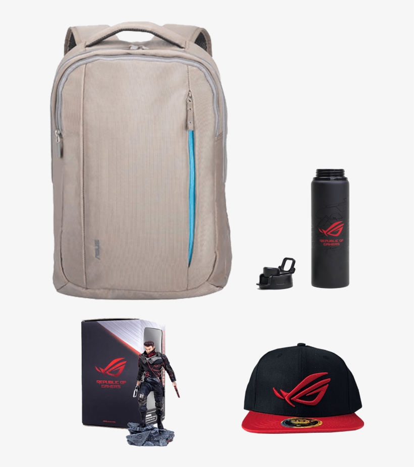 Asus Rog Strix Gl503ge-es73 Hero Edition - Asus Matte Backpack Notebook Carrying Backpack, transparent png #5317760