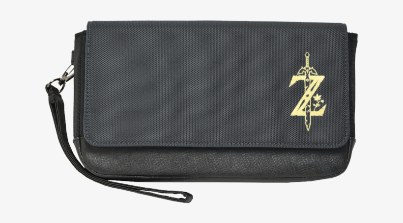 Hori - Switch - Travel Pouch - The Legend Of Zelda - Hori Nintendo Switch Zelda Starter Accessory Kit Switch, transparent png #5317762