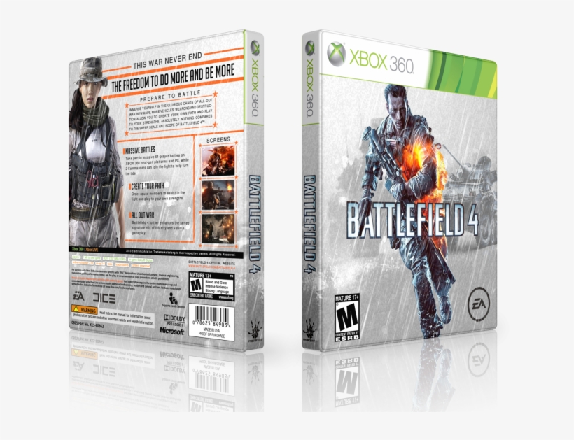 Battlefield 4 Box Art Cover - Battlefield, transparent png #5318559