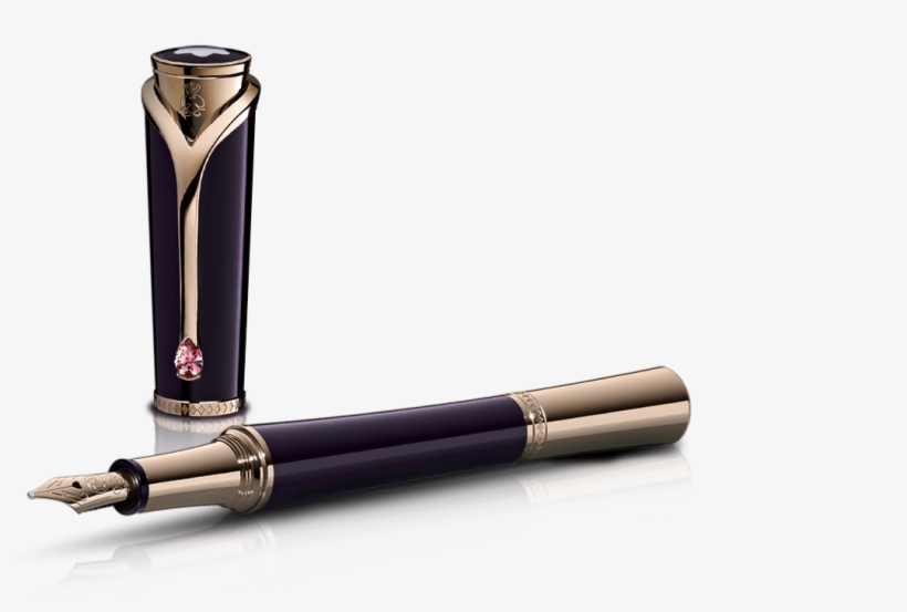 Montblanc Is Honouring The Legendary Muses Of The 20th - Montblanc Diva Princess Grace De Monaco Fountain Pen, transparent png #5319110