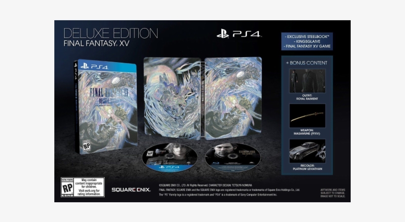 Final Fantasy Fifteen Deluxe Edition Sony Playstation - Square Enix Final Fantasy Xv Deluxe Edition - Playstation, transparent png #5319529