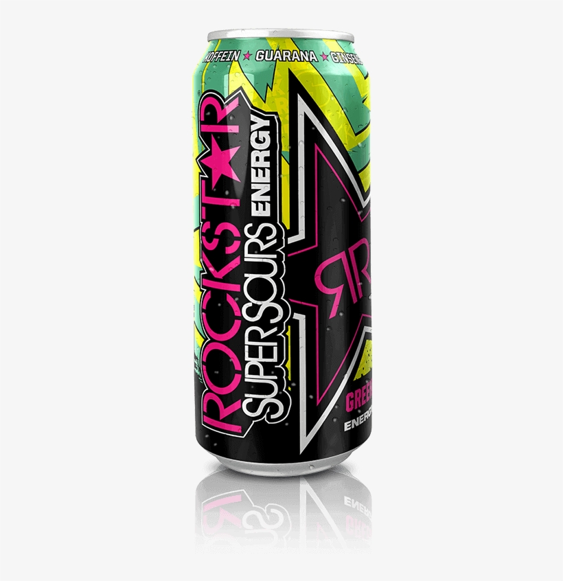 Rockstar Supersours Energy - Rockstar Energy, transparent png #5320531