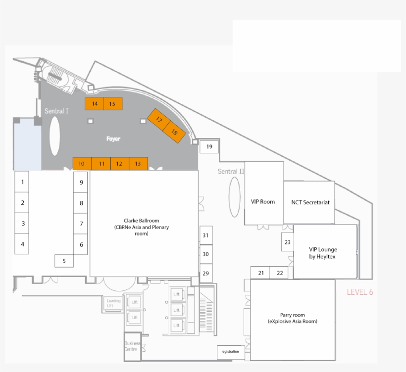 Nct Asia 2019 Floorplan - Floor Plan, transparent png #5321360