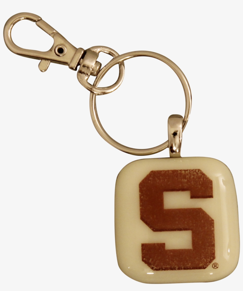 Michigan State University Glass Key Chain, transparent png #5321971