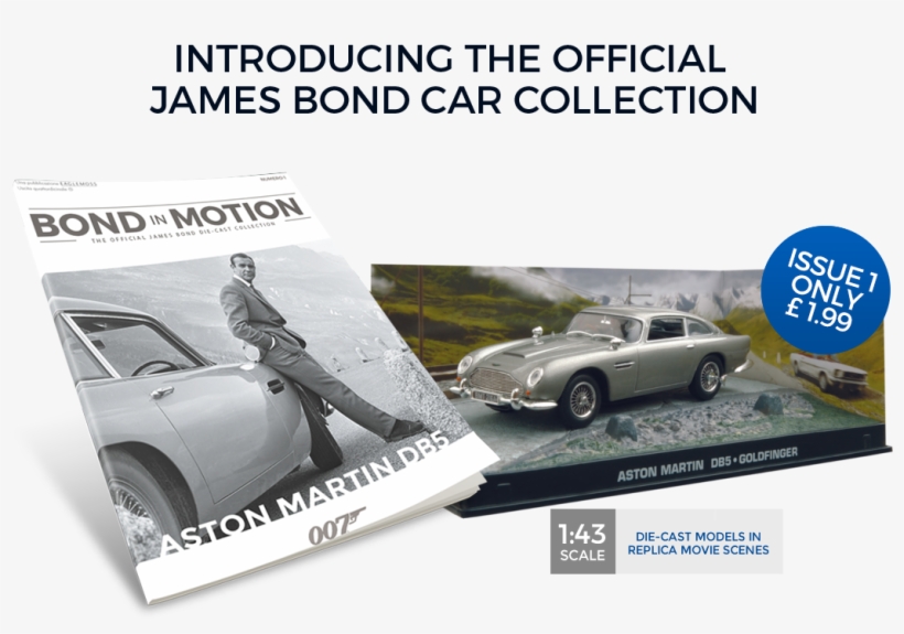 Start Your Collection - James Bond: Aston Martin, transparent png #5322146