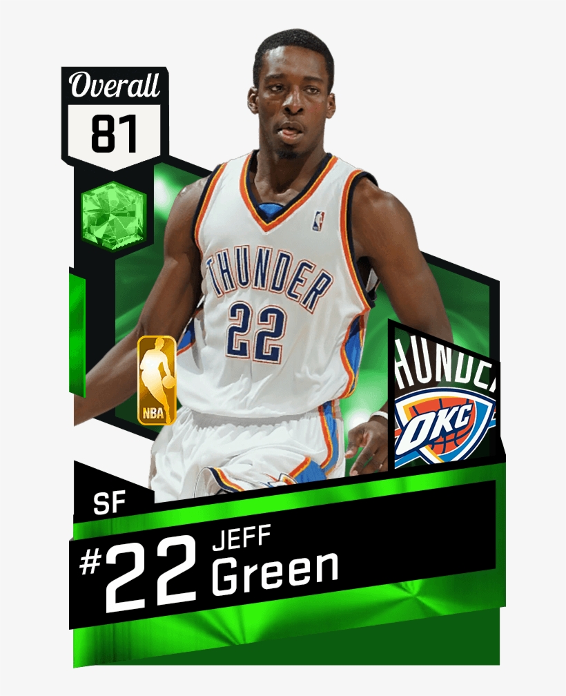 Jeff Green - Elgin Baylor Nba 2k17, transparent png #5322511