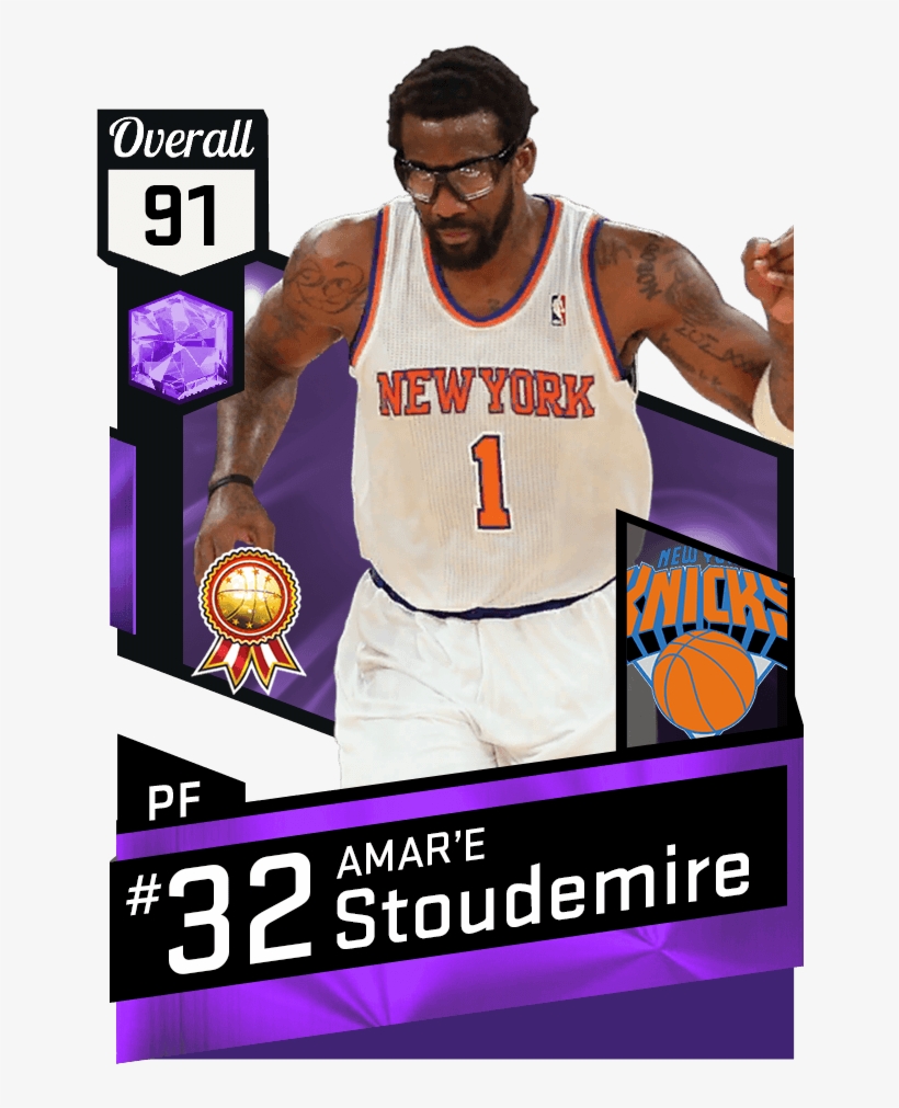 Amar'e Stoudemire - Dario Saric Nba 2k17, transparent png #5322564