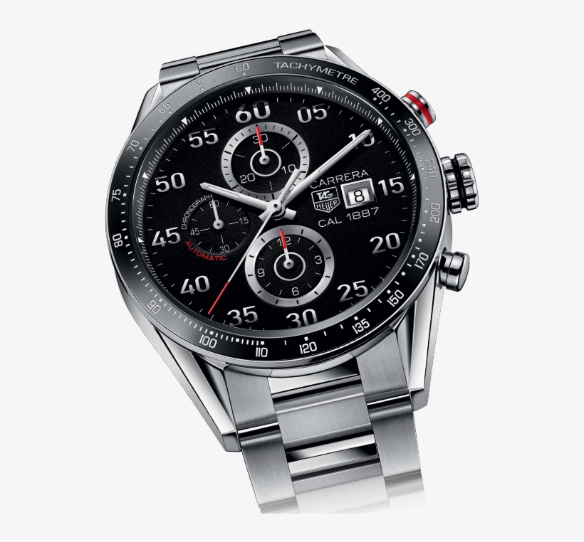 Tag Heuer - 2015 Date With Gift Silver Belt Automatic Mechanical, transparent png #5322805