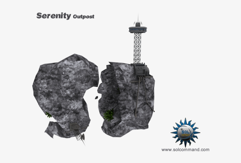 Serenity, Outpost, Peace Of Mind, Firefly, Base, Asteroid, - Trade, transparent png #5322806