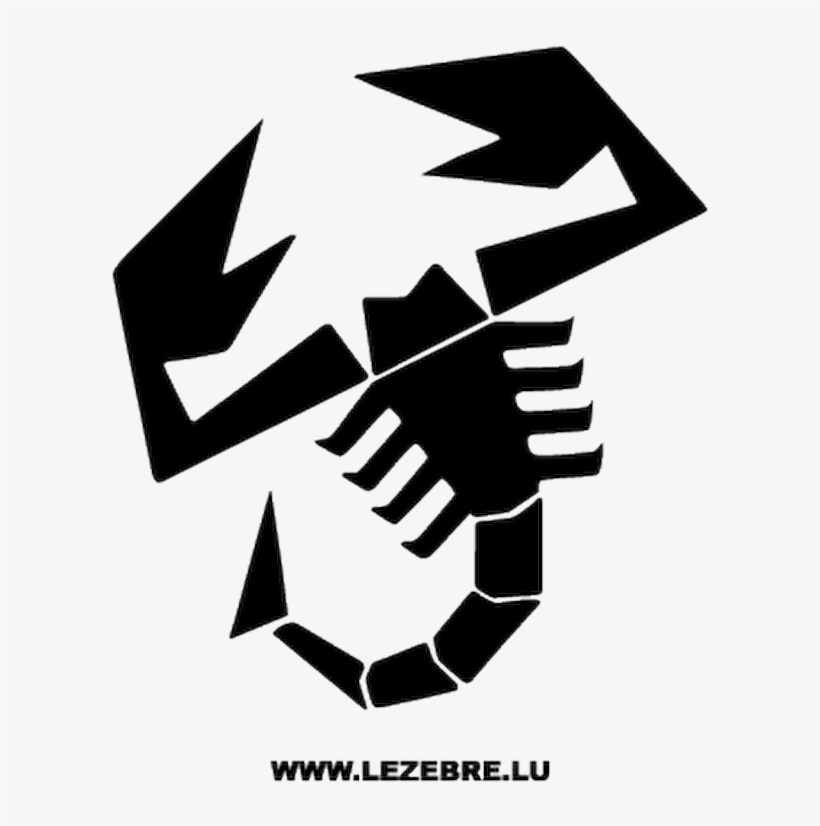 Autocollant Fiat Scorpion Abarth Autocollant Fia Fiat - Abarth Scorpion Logo, transparent png #5322807