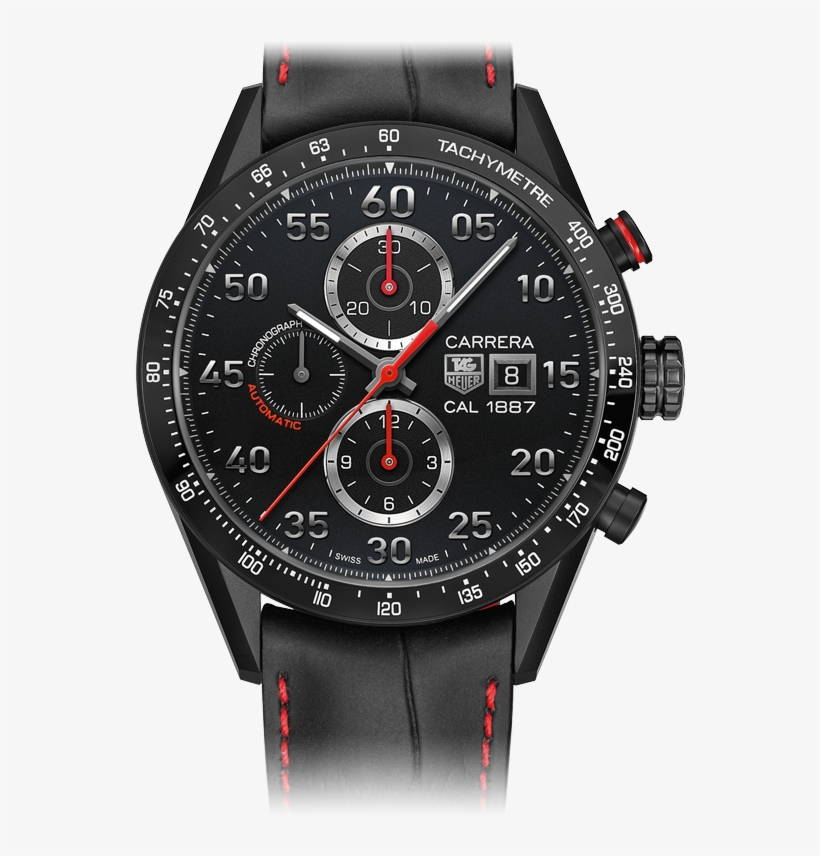 Tag Heuer Have Been Known For Making Watches With A - Tag Heuer Carrera Calibre 1887 Car2a80 Fc6237, transparent png #5322942