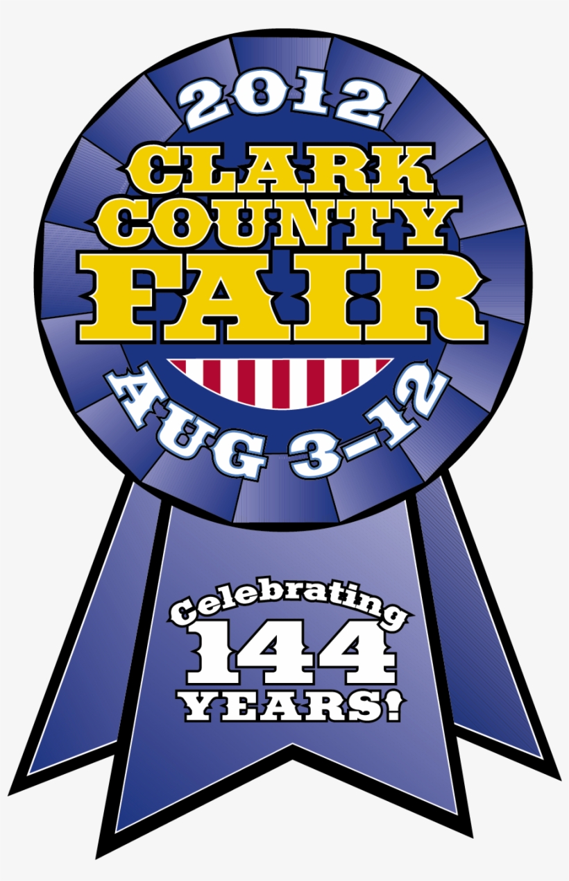 Ccecfairlogo2012 - Clark County Fair Logo, transparent png #5322984