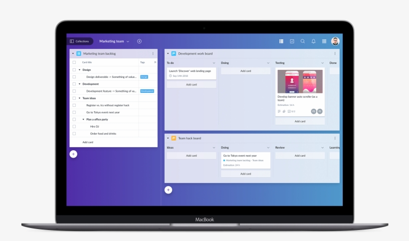 Favro Desktop Hero - Favro, transparent png #5323068