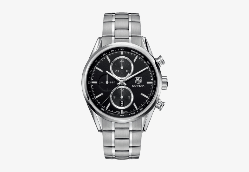 Tag Heuer Carrera Calibre 1887 Automatic Chronograph - Tag Heuer Way201a Ba0927, transparent png #5323417