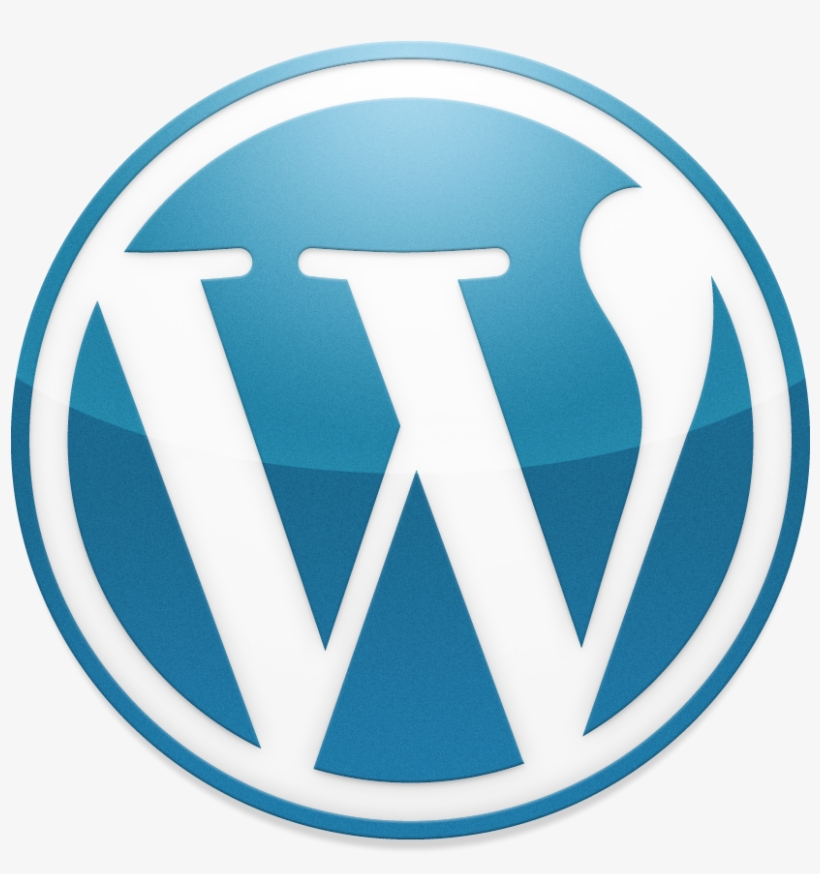 Classic Blue Wordpress Logo - Wordpress: The Complete Beginners Guide To Build Your, transparent png #5324158