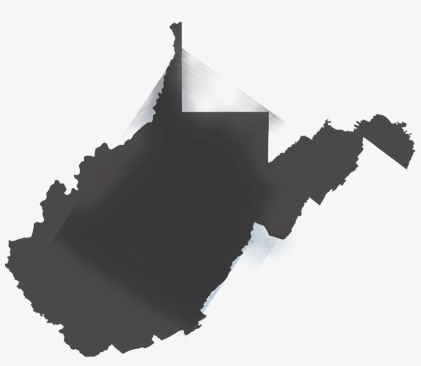 West Virginia Map - West Virginia, transparent png #5324653