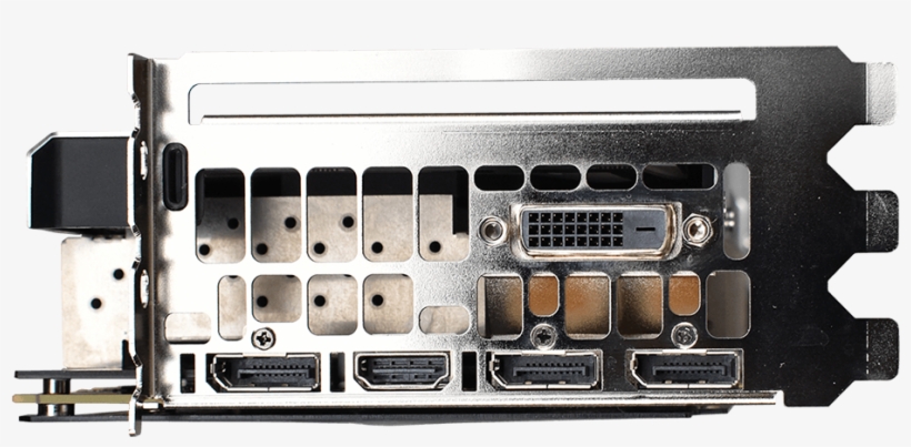 Despite The Triple-slot Bracket, The I/o Options Remain - Video Card, transparent png #5324745
